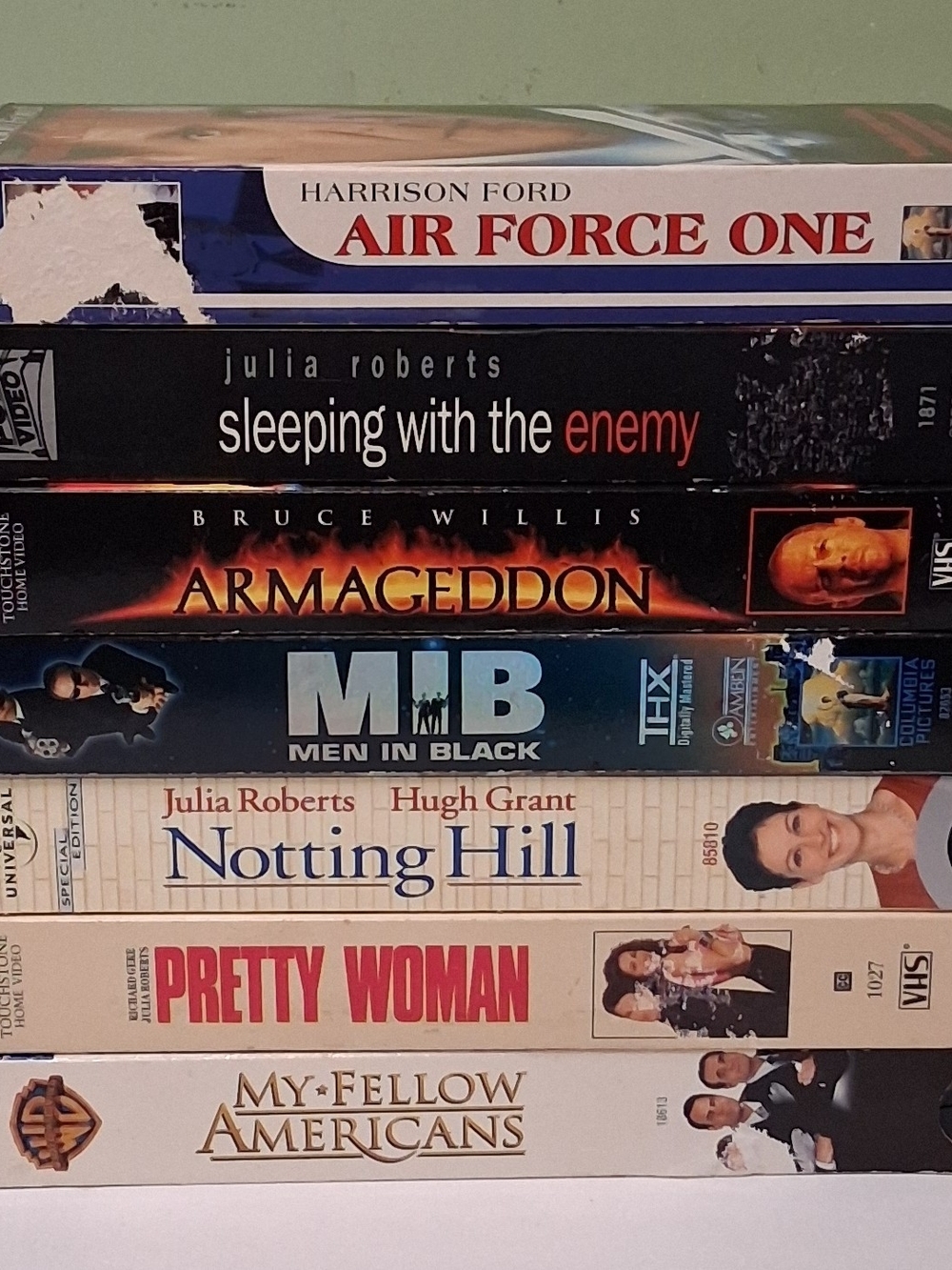90s Movie Night VHS Lot 7 Classic Films Bundle